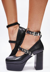 Walk With Faith Platform Heels