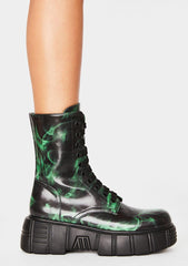 Cash To Burn Combat Boots