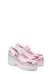 Tira Mary Janes Shoes 'Pink Cherry Bakewell Edition'