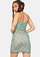 Love Fusion Patchwork Mini Dress