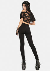Skull Knee Leggings
