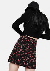 Kaya Floral Mini Skirt