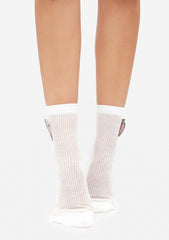 Summer Harvest Strawberry Patch Socks