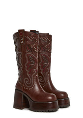 three|dark brown