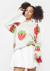 Strawberry Sweater