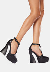 Entering Paradise Platform Heels