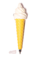 Soft Serve Ice Cream Pen - Yellow
