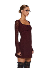 three|dark red