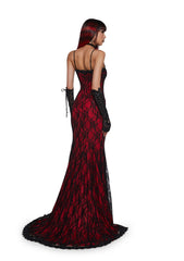four|dark red