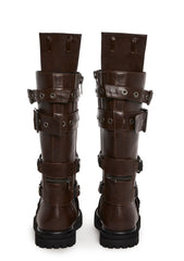 four|dark brown