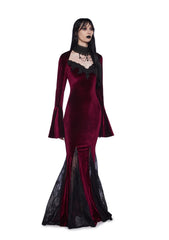 three|dark red