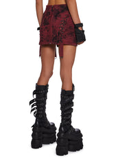 four|dark red