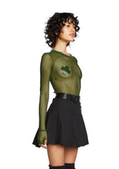 three|dark green