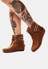 Rust Takin' It Easy Slipper Boots