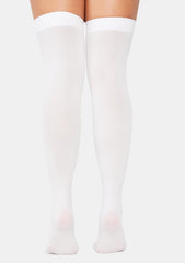 Scratch N' Split Thigh Highs