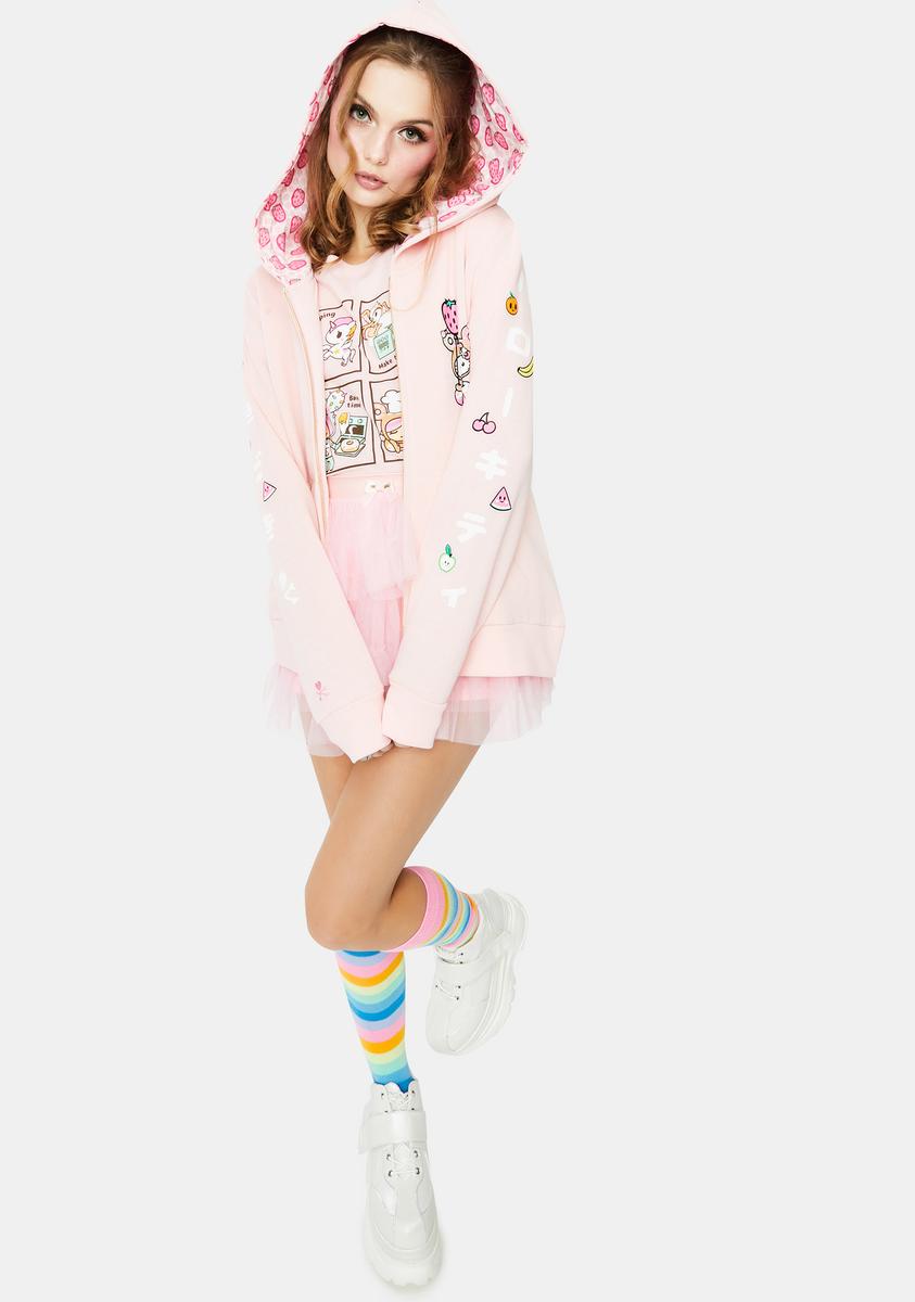 Hello Fruity Graphic Hoodie