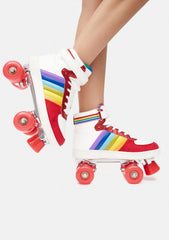 Urban Rainbow Quad Roller Skates