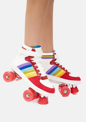 Urban Rainbow Quad Roller Skates