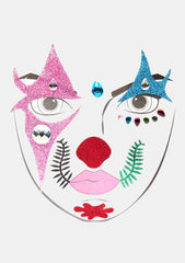 Silly Goofy Mood Clown Stickers