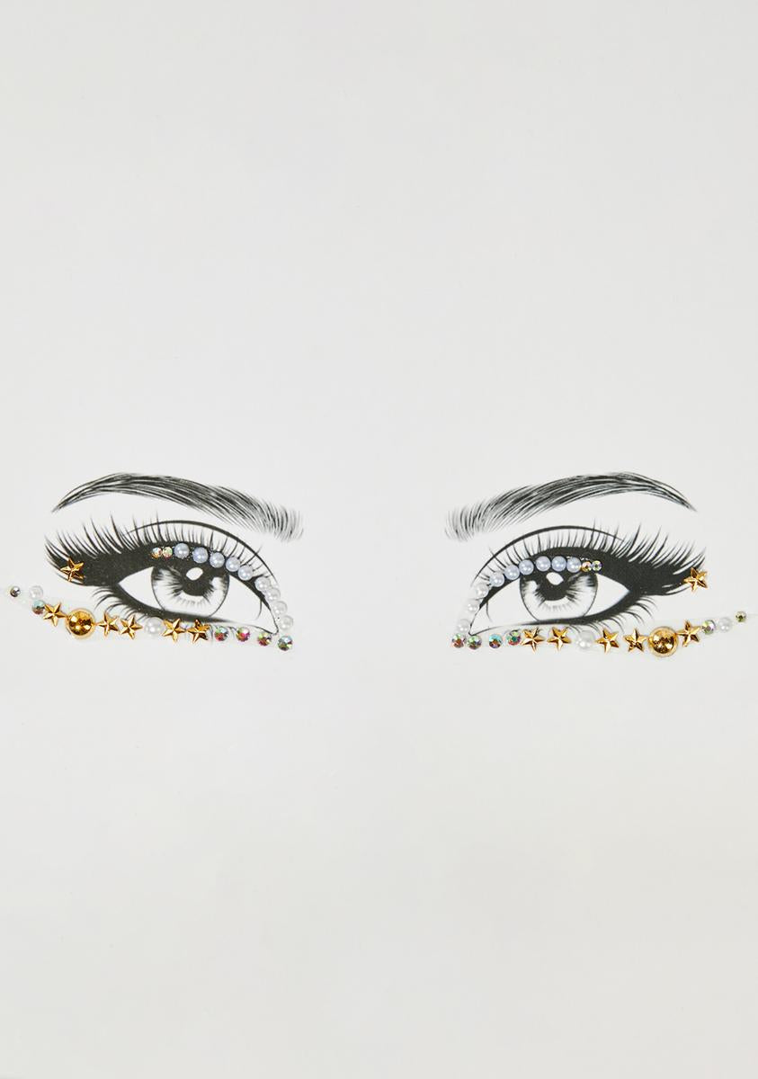 Golden Goddess Eye Gems