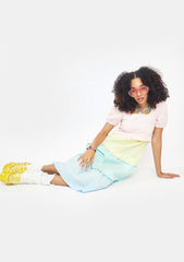 Rainbow Tiered Maxi Dress