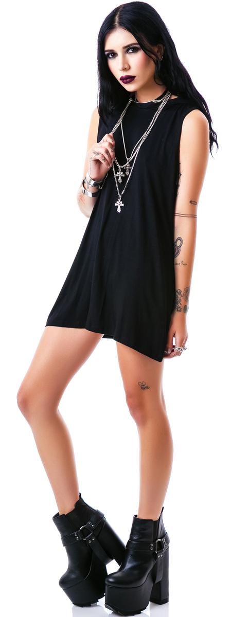 Sorrow Hood Tank Dress