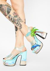 She's A Catch Platform Heels