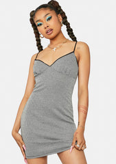 Tease 'Em Babe Houndstooth Bodycon Dress