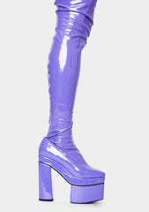 Euphoric Aura Thigh High Boots