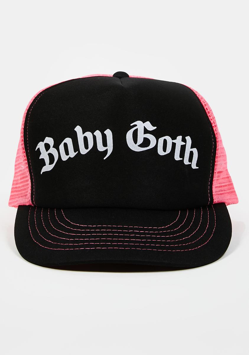 Baby Goth Trucker Hat