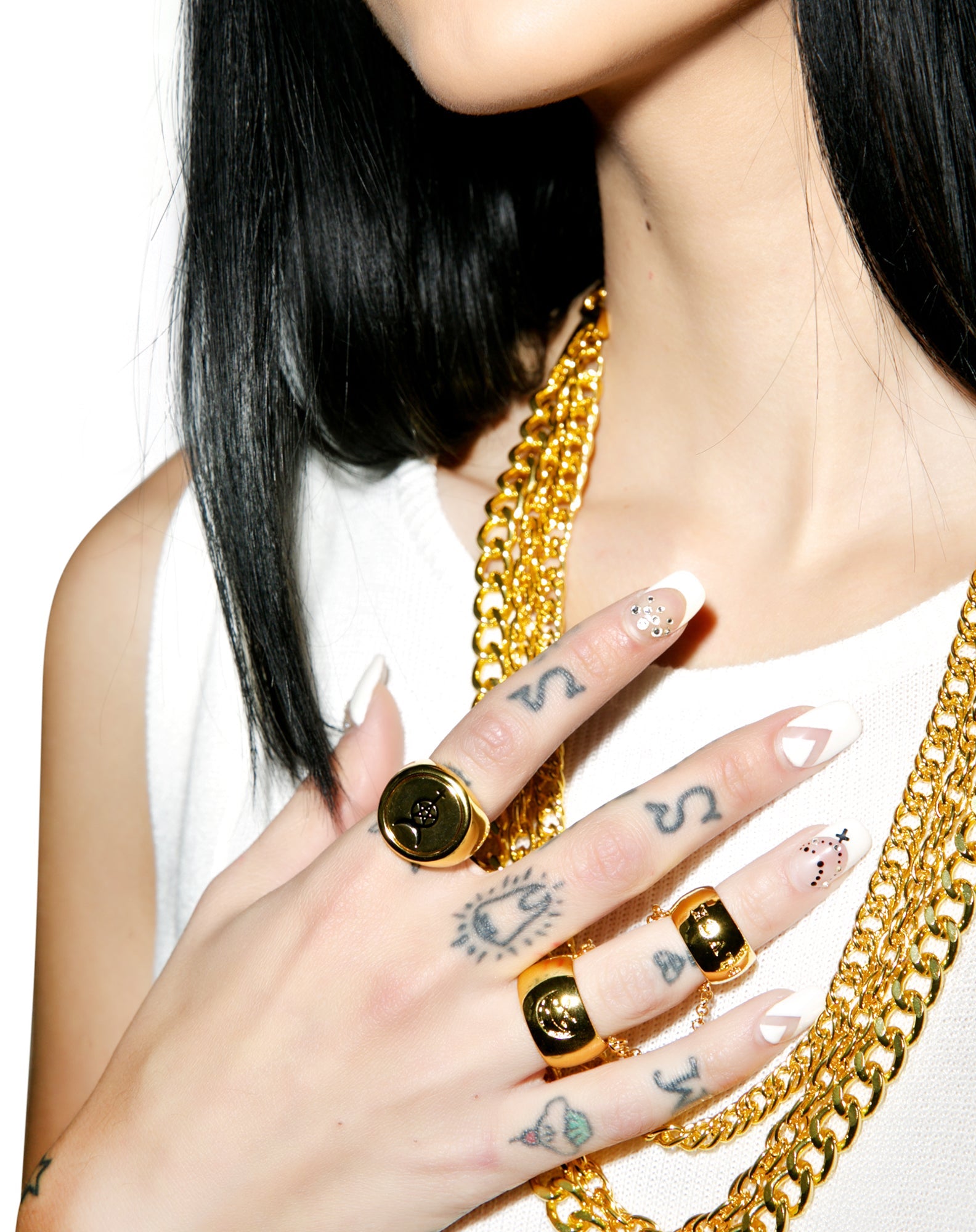 three