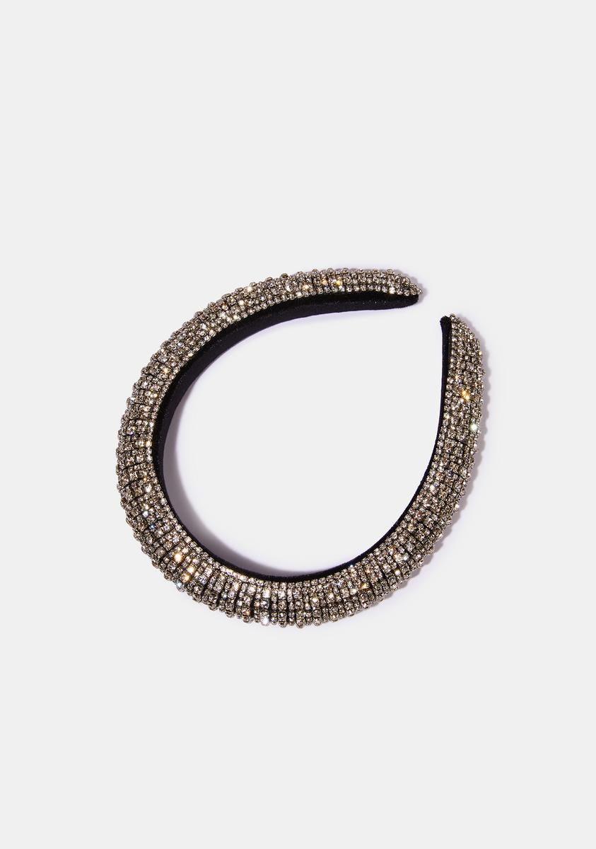 In With The New Rhinestone Headband