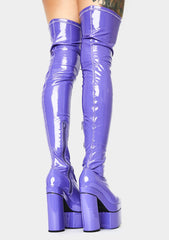 Euphoric Aura Thigh High Boots