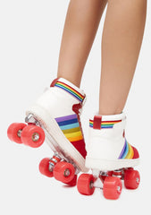 Urban Rainbow Quad Roller Skates
