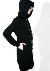 Emily Long Zip-Up Hoodie