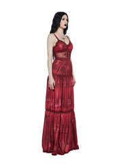 three|dark red