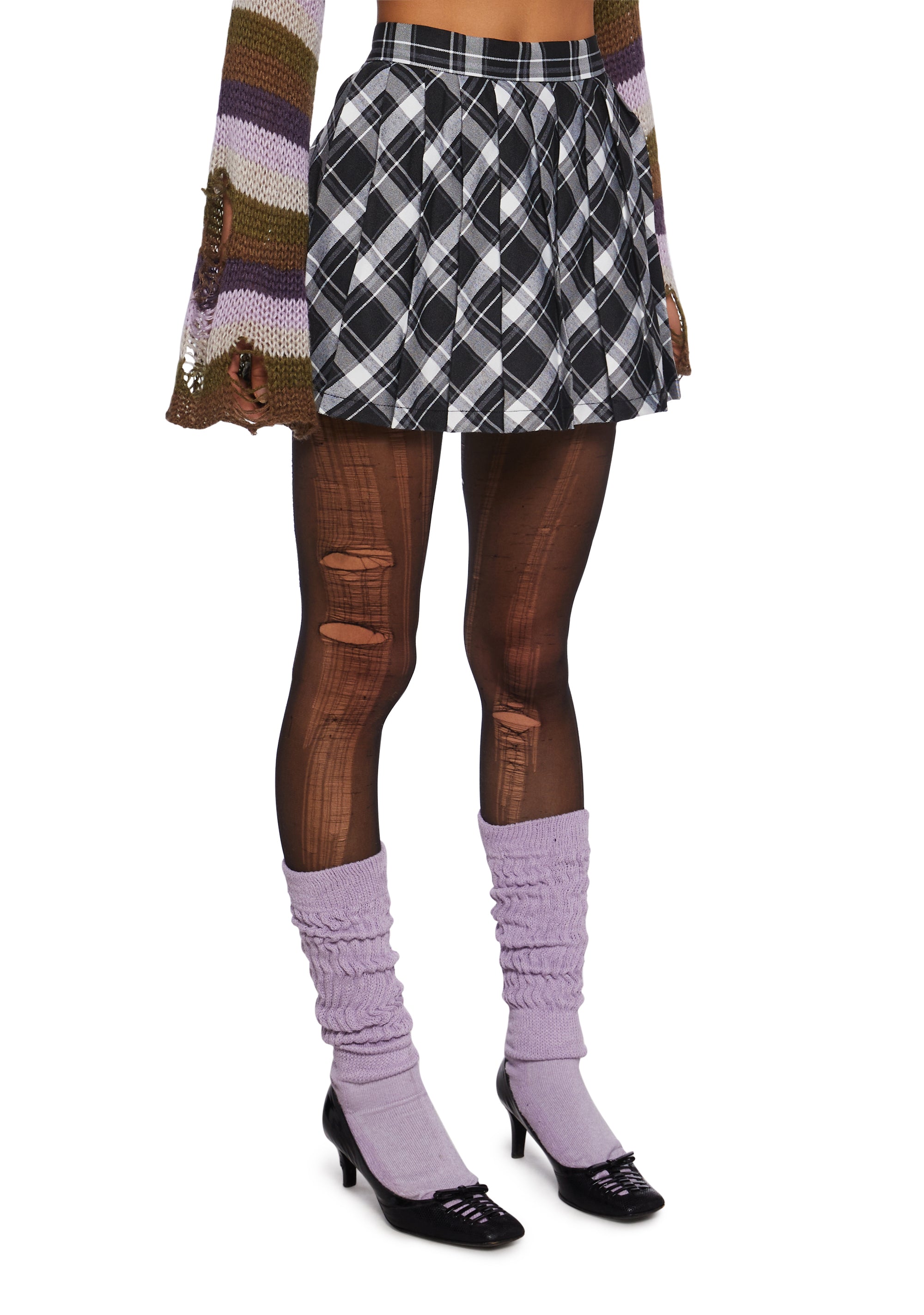 three|plaid