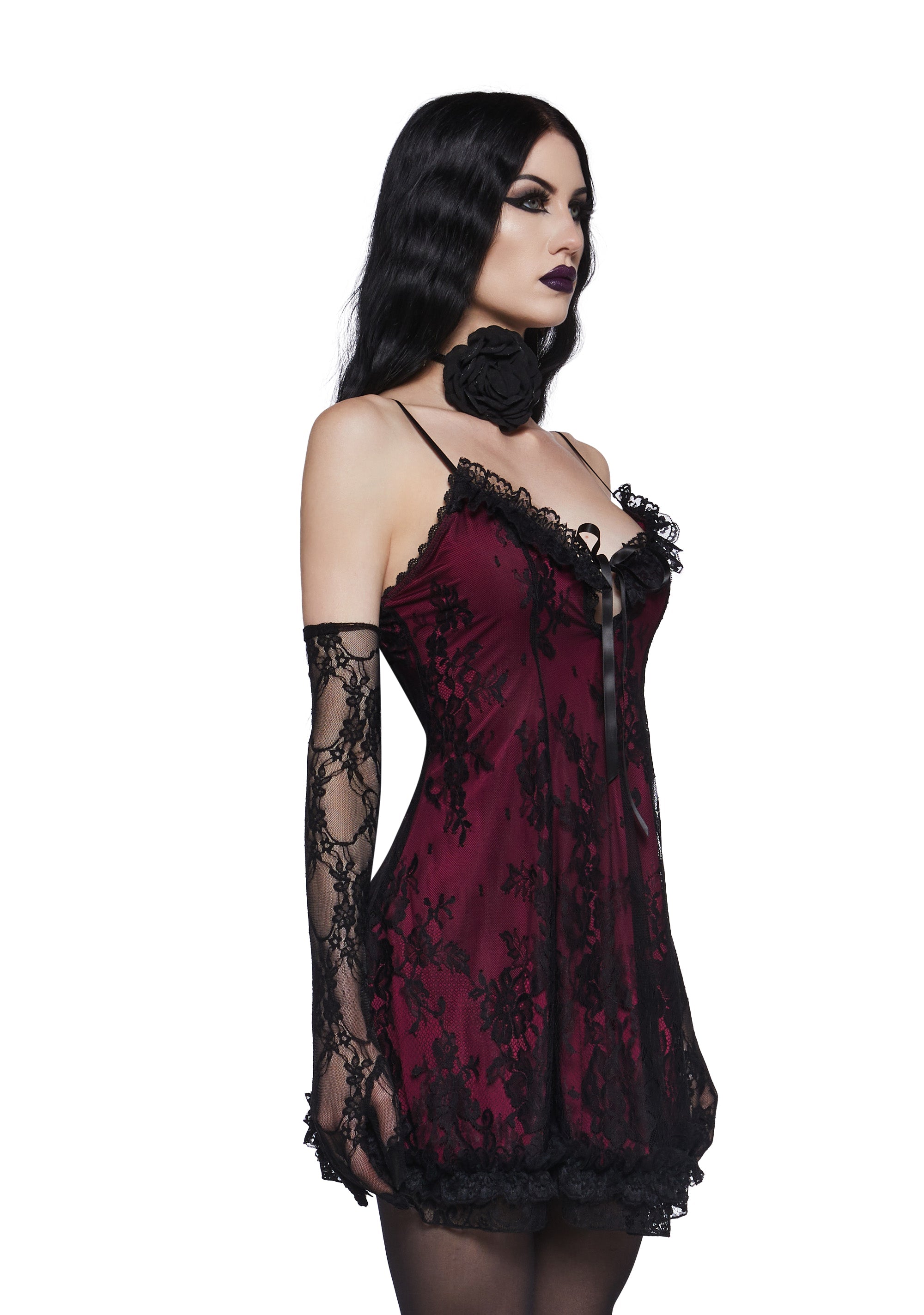 four|dark red