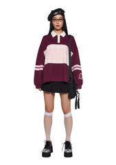five|dark red