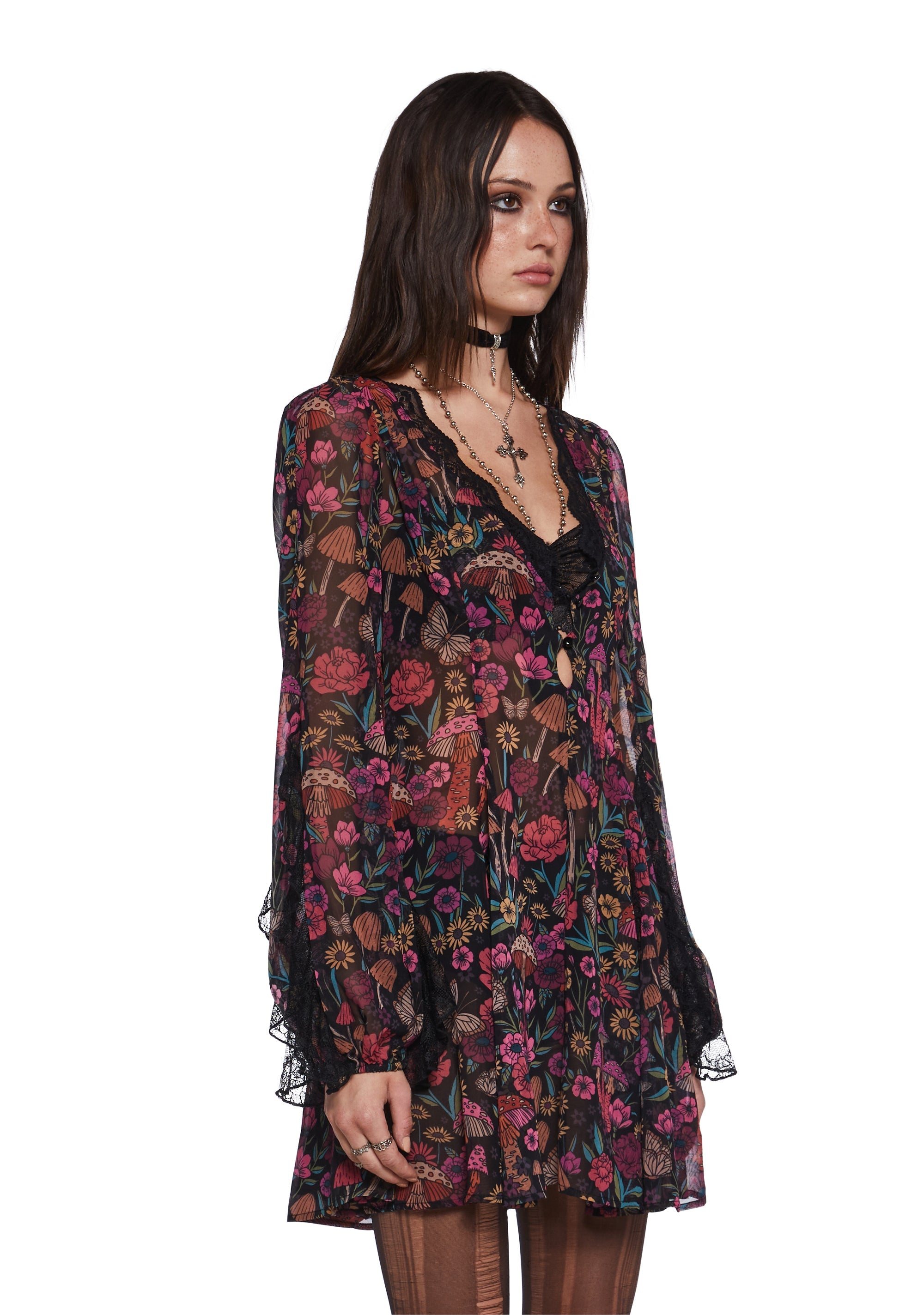 three|floral