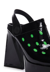 Galactic Boom Platform Heels