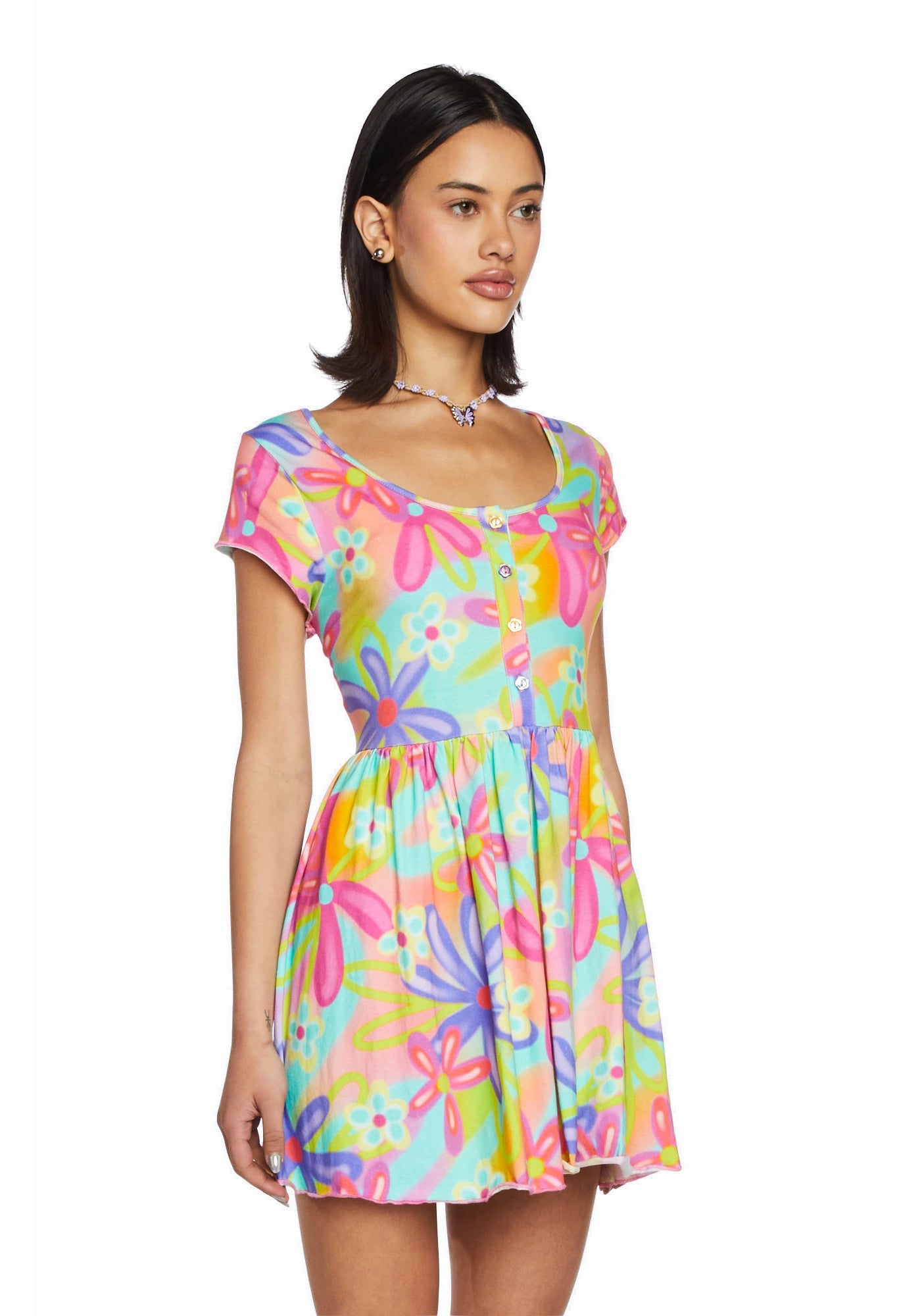 three|floral